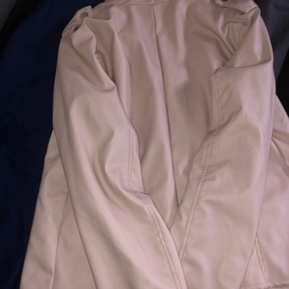 Pink leather Jacket - Picture 2 of 2